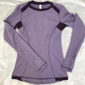 Purple Base Runner Pullover Sweater lululemon